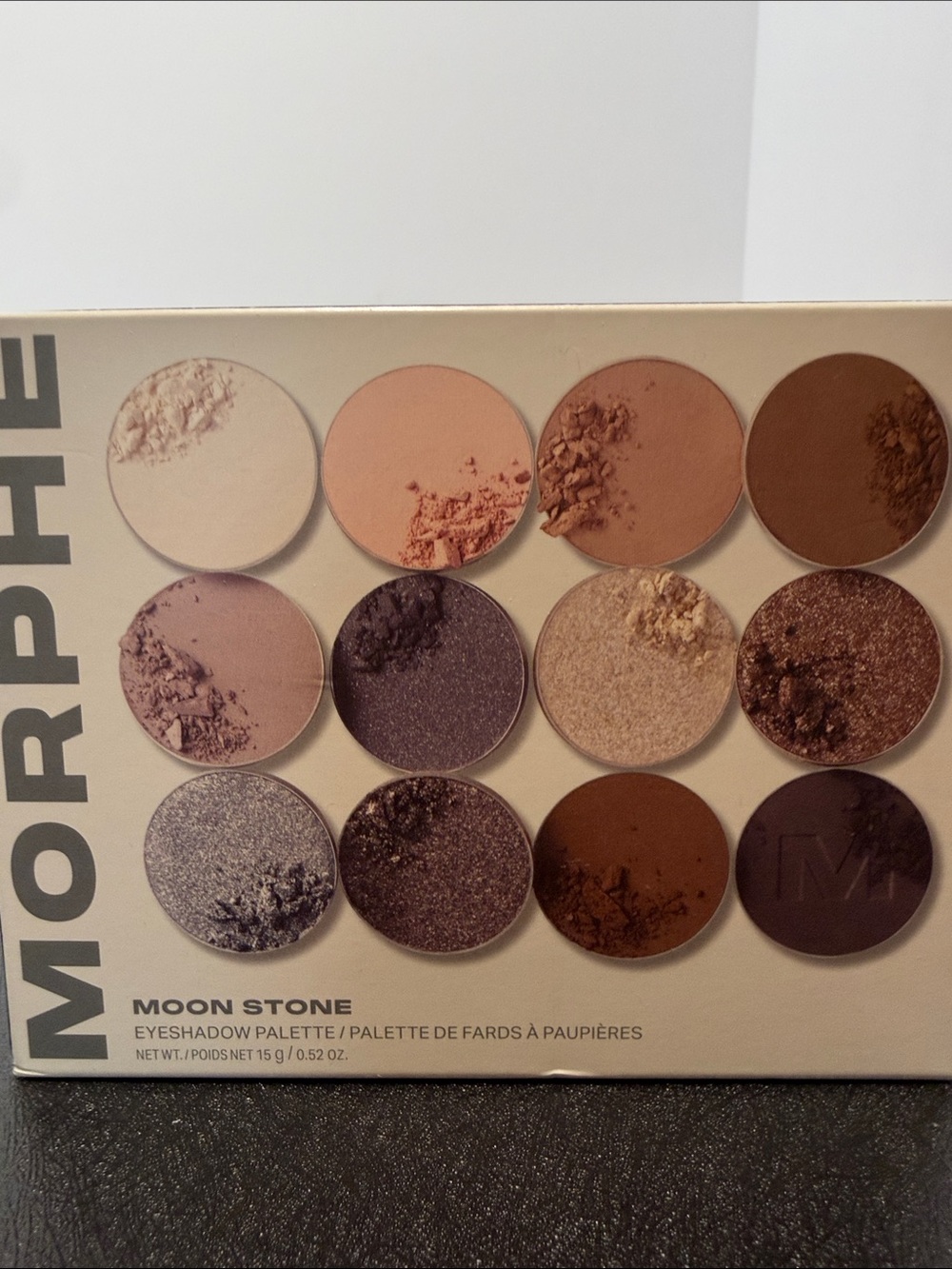 Morphe Moon Stone Eyeshadow Palette – Neutral and Shimmer Shades